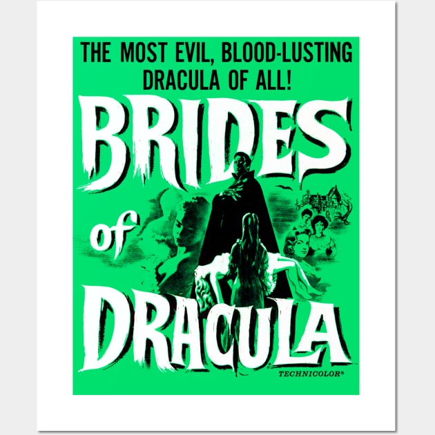 Brides of Dracula Wall Art by Scum & Villainy